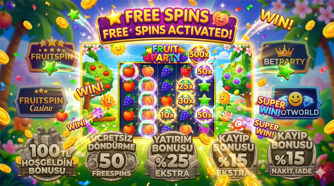 Fruit Party Free Spin Özelliği