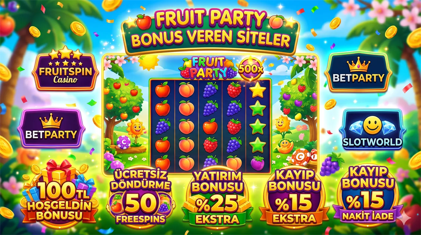 Fruit Party Bonus Veren Siteler