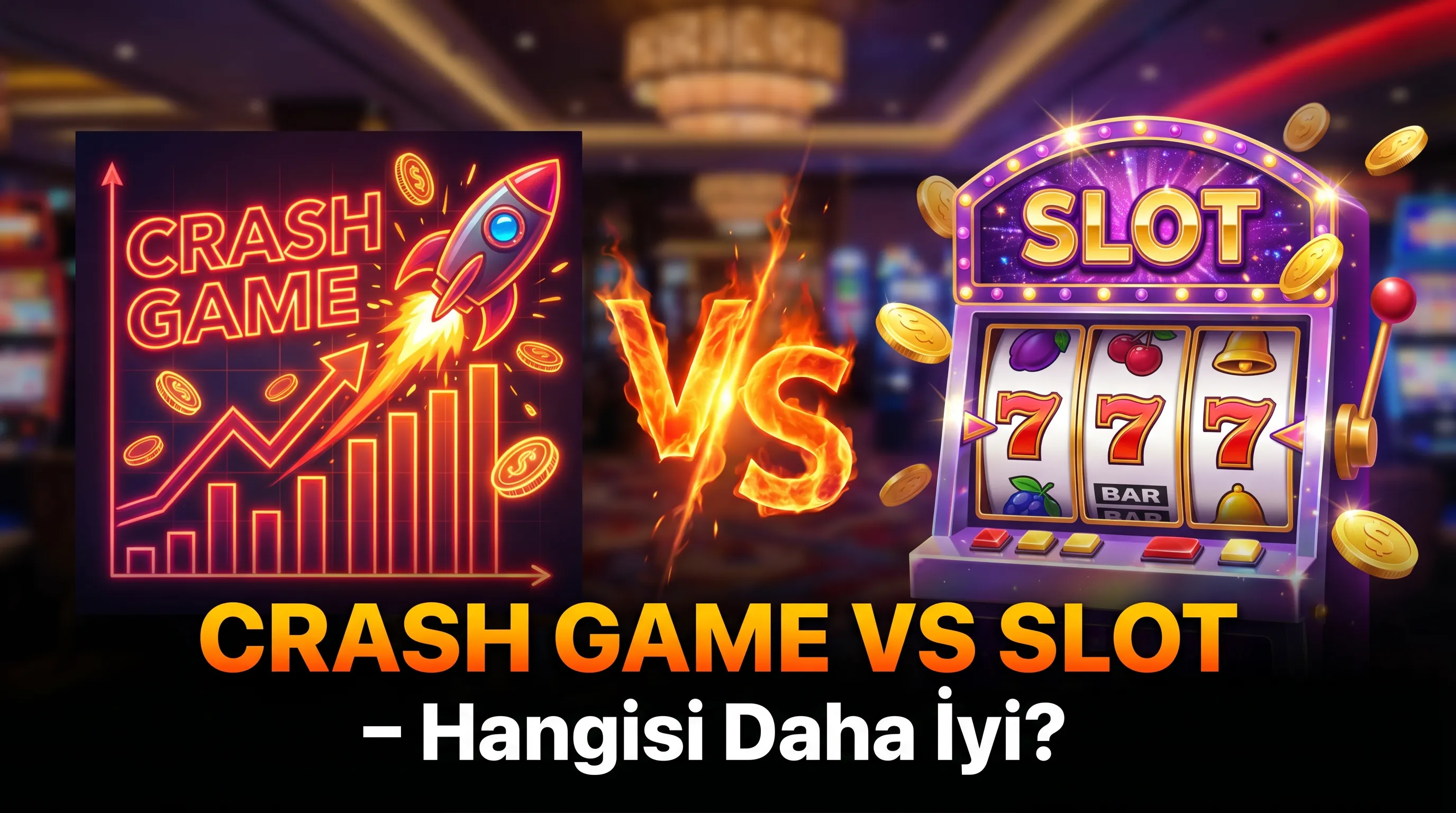 Crash Game vs Slot – Hangisi Daha İyi?
